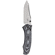 Benchmade 950 Rift Knife by Osborne Design w/ Plain Edge Blade, Black &amp; Charcoal Handle 950