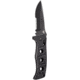 Benchmade Adamas Auto Knife, Black ComboEdge Blade, Black G10 Handles, Black MOLLE Pouch 2750SBK