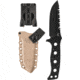 Benchmade Adamas Fixed Blade Knife, Plain Edge, BK Blade, Sand Sheath 375BKSN