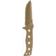 Benchmade Adamas Fixed Blade Knife, Plain Edge, Desert Sand Blade, Sand Sheath 375SN