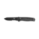 Benchmade Autocrat Automatic Folding Knife, 3.3in, Coated, Serrated, Reverse Tanto, G10 black handle, 8551SBK