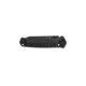 Benchmade Autocrat Automatic Folding Knife, 3.3in, Coated, Serrated, Reverse Tanto, G10 black handle, 8551SBK