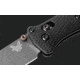 Benchmade Bailout Folding Knife, 3.38 in, CPM-M4 Steel, Non-Serrated Tanto Blade, 6061-T6 Aluminum, Black Handle, 537GY-03