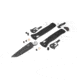 Benchmade Bailout Folding Knife, 3.38 in, CPM-M4 Steel, Non-Serrated Tanto Blade, 6061-T6 Aluminum, Black Handle, 537GY-03