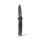 Benchmade Bailout Folding Knife, 3.38 in, CPM-M4 Steel, Non-Serrated Tanto Blade, 6061-T6 Aluminum, Black Handle, 537GY-03