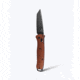 Benchmade Bailout Folding Knife, 3.38in, Plain, CPM MagnaCut Stainless Steel, Tanto, 6061-T6 Aluminum, Burnt Copper, 537BK-07
