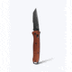Benchmade Bailout Folding Knife, 3.38in, Serrated, CPM MagnaCut Stainless Steel, Tanto, 6061-T6 Aluminum, Burnt Copper, 537SBK-07