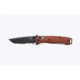 Benchmade Bailout Folding Knife, 3.38in, Serrated, CPM MagnaCut Stainless Steel, Tanto, 6061-T6 Aluminum, Burnt Copper, 537SBK-07