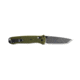 Benchmade Bailout Folding Knife, 3.38in, CPM-M4, Non-Serrated Tanto Blade, 6061-T6 Aluminum, Woodland Green Handle, 537GY-1