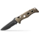 Benchmade Auto Adamas Automatic Folding Knife, 3.8in, MagnaCut Stainless Steel, Drop-Point Serrated Blade, G10, OD Green Handle, 2750SGY-05