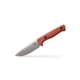 Benchmade Hunt 3.7in Fixed Blade Knife w/ Hook, MagnaCut Stainless Steel, Drop-point, G10, Rust Orange, 15650-01