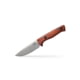 Benchmade Hunt 3.7in Fixed Blade Knife w/ Hook, MagnaCut Stainless Steel, Drop-point, G10, Dark Brown Wood, 15650
