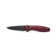 Benchmade Osborne Barrage Assisted Opening Folding Knife, 3.6 in, CPM-S30V Stainless Steel, Drop Point, Richlite, Redstone, 581BK-04