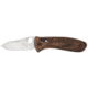 Benchmade Bone Collector AXIS Folding Knife, Plain Edge, Walnut Handle 15020-2