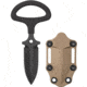 Benchmade Concealed Backup Knife, Black w/ Sand Color Sheath 175BKSN