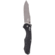 Benchmade Contego Folding Knife, Plain Edge, Satin Blade 810