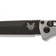 Benchmade Fact Auto Axis Automatic Folding Knife, 3.95in, CPM-S90V Super Premium Stainless Steel, Spear Point Blade, Carbon Fiber, Carbon/Silver Handle, 4170BK