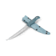 Benchmade Fishcrafter Fixed Blade Knife, 7in, CPM-MagnaCut, Depth Blue, 18010