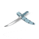 Benchmade Fishcrafter Fixed Blade Knife, 9.05in, CPM-MagnaCut, Depth Blue, 18020