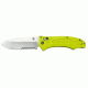 Benchmade 111H2O Folding Dive Knife, Combo Edge, Yellow Handle 111SH2O-YEL