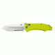 Benchmade 111H2O Folding Dive Knife, Combo Edge, Yellow Handle 111SH2O-YEL