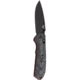 Benchmade Freek Drop Point Folding Knife, 3.6 in, CPM-M4, Satin Plain Black Blade, Versaflex Gray/Black G10 Handle, 560BK-1