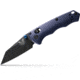 Benchmade Full Immunity Folding Knife, 2.5in, CPM-M4 Cobalt Black Cerakote, Wharncliffe Blade, Crater Blue Aluminum Handle, 290BK