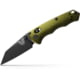 Benchmade Full Immunity Folding Knife, Axis, Stud, 2.5in, CPM-M4, Wharncliffe Blade, Woodland Green Aluminum Handle, 290BK-2