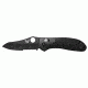 Benchmade Griptilian Folding Knife, Combo Edge, BK Blade, Black Handle 550SBKHG