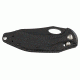 Benchmade Loco AXIS Plain Edge Folding Knife with Black Coated Blade, Black 808BK