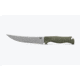 Benchmade Cutlery Meatcrafter Kitchen Knife, 6.09in, CPM-154 Stainless Steel, Trailing Point Blade, Santoprene, Dark Olive Handle, 15500-04