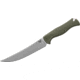 Benchmade Cutlery Meatcrafter Kitchen Knife, 6.09in, CPM-154 Stainless Steel, Trailing Point Blade, Santoprene, Dark Olive Handle, 15500-04