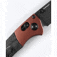 Benchmade Mini Crooked River Folding Knife, 3.4in, CPM MagnaCut Stainless Steel, Clip Point Blade, 6061-T6 Aluminum, Burnt Copper/ Black Handle, 15085BK-04