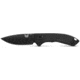 Benchmade Mini Narrows Axis Lock Folding Knife, 2.98 in, DLC CPM-20CV Stainless Steel, Drop Point Blade, 6Al4v Titanium, Black Handle, 743BK-01