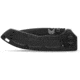 Benchmade Mini Narrows Axis Lock Folding Knife, 2.98 in, DLC CPM-20CV Stainless Steel, Drop Point Blade, 6Al4v Titanium, Black Handle, 743BK-01