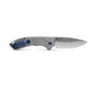 Benchmade Mini Narrows Axis Folding Knife, 2.98 in, CPM-20CV Stainless Steel, Drop Point Blade, 6Al4v Titanium, Gray Handle, 743