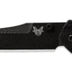 Benchmade Mini Osborne Axis Folding Knife, 2.92in CPM-S30V Stainless Steel Reverse Tanto Blade, Black G10 Handle, 945BK-1