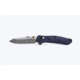 Benchmade Mini Osborne Folding Knife, 2.92in, M390 Steel, Reverse Tanto, Micarta, Blue Denim, 945-04