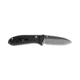 Benchmade Mini Presidio II Folding Knife, 3.2in, Drop Point, Black molded CF-Elite handle, 575-1