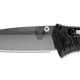 Benchmade Mini Presidio II Folding Knife, 3.2in, Drop Point, Black molded CF-Elite handle, 575-1