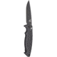 Benchmade Mini Reflex, Auto, Plain Edge, Black Blade Knife 2551BK