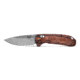 Benchmade North Fork Folding Knife, 2.97in, CPM-S30V Premium Stainless Steel, Drop Point Blade, Wood, Wood Handle, 15032