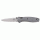 Benchmade Osborne,Barrage Dr Pt,Axs,Asst Serrated Satin Blade, Drop-point, Knife 580S-2