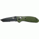 Benchmade 557 Tanto Mini-Griptilian Knife by Pardue Design w/ Combo Edge BK1 Blade &amp; Olive Drab Handle 557SBKOD