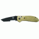 Benchmade 557 Tanto Mini-Griptilian Knife by Pardue Design w/ Combo Edge BK1 Blade &amp; Sand Color Handle 557SBKSN