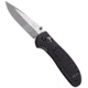 Benchmade Pardue Grip Folding Knife, Axs, Stud, 3.45in, CPM-S30V Stainless Steel, Drop Point Blade, Nylon, Black Handle, 551-S30V