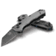 Benchmade Partial Immunity Folding Knife, 1.95in, CPM-M4 Steel, Warnclife Blade, Charcoal Grey, 2950BK