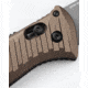 Benchmade Presidio II Axis Automatic Folding Knife, 3.72in, CPM-M4 Super Steel, Drop Point Serrated Blade, 6061-T6 Aluminum, Burnt Bronze Anodized Handle, 5700SGY-1