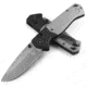 Benchmade Psk Folding Knife, 3.44in, Elmax Stainless Powder Steel, Drop-Point Blade, Grivory, Tempest Gray/ Storm Gray Handle, 593GY-02