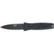 Benchmade 3550 Push Button Knife, Plain Edge, BK Blade 3550BK